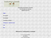 tombouktous-azawakhs.de Webseite Vorschau