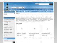 baltimex-shop.de Webseite Vorschau