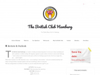 british-club-hamburg.de Webseite Vorschau