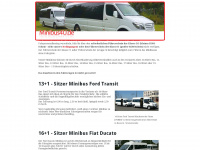 minibus4u.de Webseite Vorschau