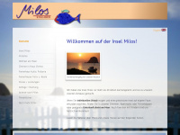 milosmilos.de Webseite Vorschau