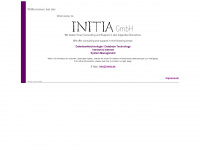 initia.de Webseite Vorschau