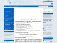 proteinkinase.biz Webseite Vorschau