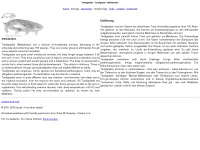 tardigrades.de Webseite Vorschau