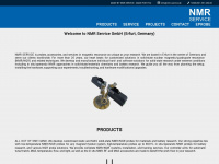 nmr-service.de Webseite Vorschau
