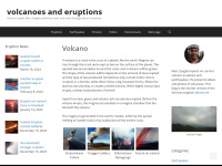 volcanoes.de Webseite Vorschau