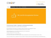 csn-germany.de Webseite Vorschau