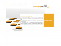 message-people.de Webseite Vorschau