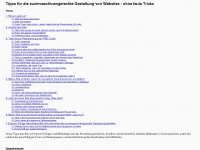 websites-suchmaschinengerecht-gestalten.de Webseite Vorschau
