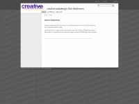 creative-webdesign.de Webseite Vorschau