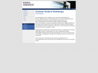 rodeck-webdesign.de Webseite Vorschau