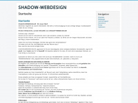 shadow-webdesign.de Webseite Vorschau
