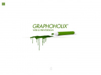 graphoholix.de Webseite Vorschau