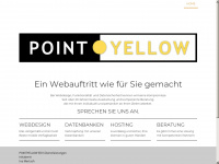point-yellow.de Webseite Vorschau