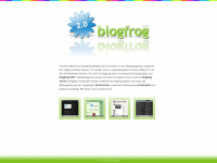 blogfrog.de Webseite Vorschau