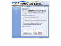 mp3-tag-editor.de Webseite Vorschau