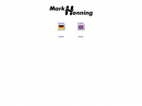 mark-henning.de Webseite Vorschau