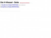 h-wessel.de Webseite Vorschau