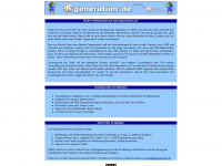 kgeneration.de Webseite Vorschau