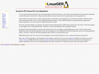 linuxger.de Webseite Vorschau
