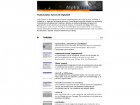 alphatast.de Webseite Vorschau