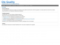 ois-quality.de Webseite Vorschau