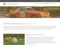 agenius.de Webseite Vorschau