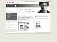 facette.de Webseite Vorschau