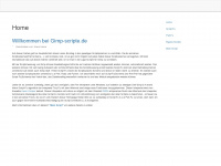 gimp-scripte.de Webseite Vorschau