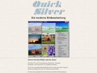 quicksilver.de Webseite Vorschau