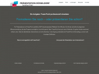 praesentation-duesseldorf.de Webseite Vorschau