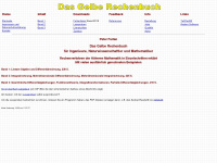 gelbes-rechenbuch.de Webseite Vorschau
