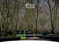 pflanzenschau.ch Webseite Vorschau