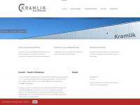 kramlik.at Webseite Vorschau