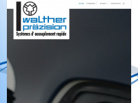 walther.fr Webseite Vorschau