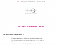 hgprojekt.de Webseite Vorschau