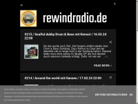 rewindradio.de Webseite Vorschau