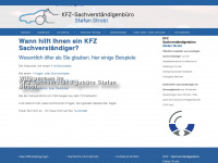 kfz-sv-strobl.de Webseite Vorschau