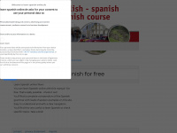 learn-spanish-online.de Webseite Vorschau