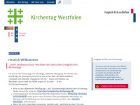 kirchentag-westfalen.de Webseite Vorschau