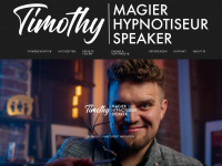 timothy-zauberei.de Webseite Vorschau