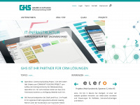 ghs-software.info Webseite Vorschau