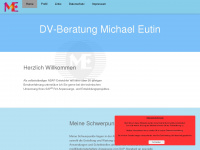 michael-eutin.de Webseite Vorschau
