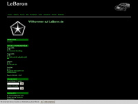 lebaron.de Webseite Vorschau