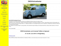 dkw-schnellaster.de Webseite Vorschau