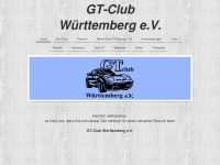 gt-club-wuerttemberg.de Webseite Vorschau