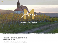 weingut-alois-martin.de Webseite Vorschau