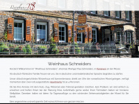 weinhaus-schneiders.de Webseite Vorschau
