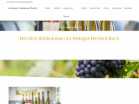 weingut-boch.de Webseite Vorschau