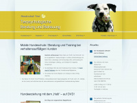 hundeschule-vent.de Webseite Vorschau